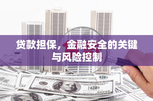 新化贷款担保，金融安全的关键与风险控制